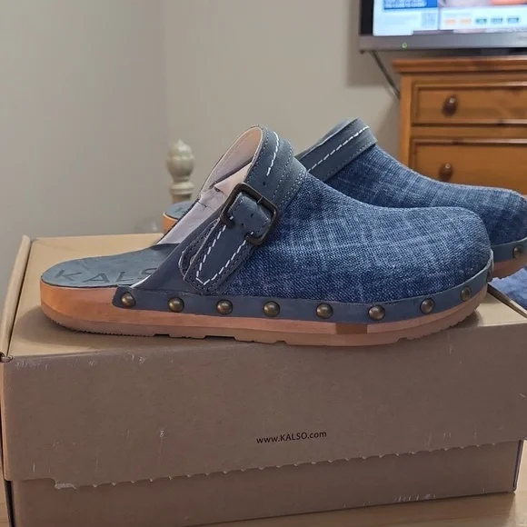 Earth shoes Kalso with Back Strap sz 7 - Picture 2 of 9